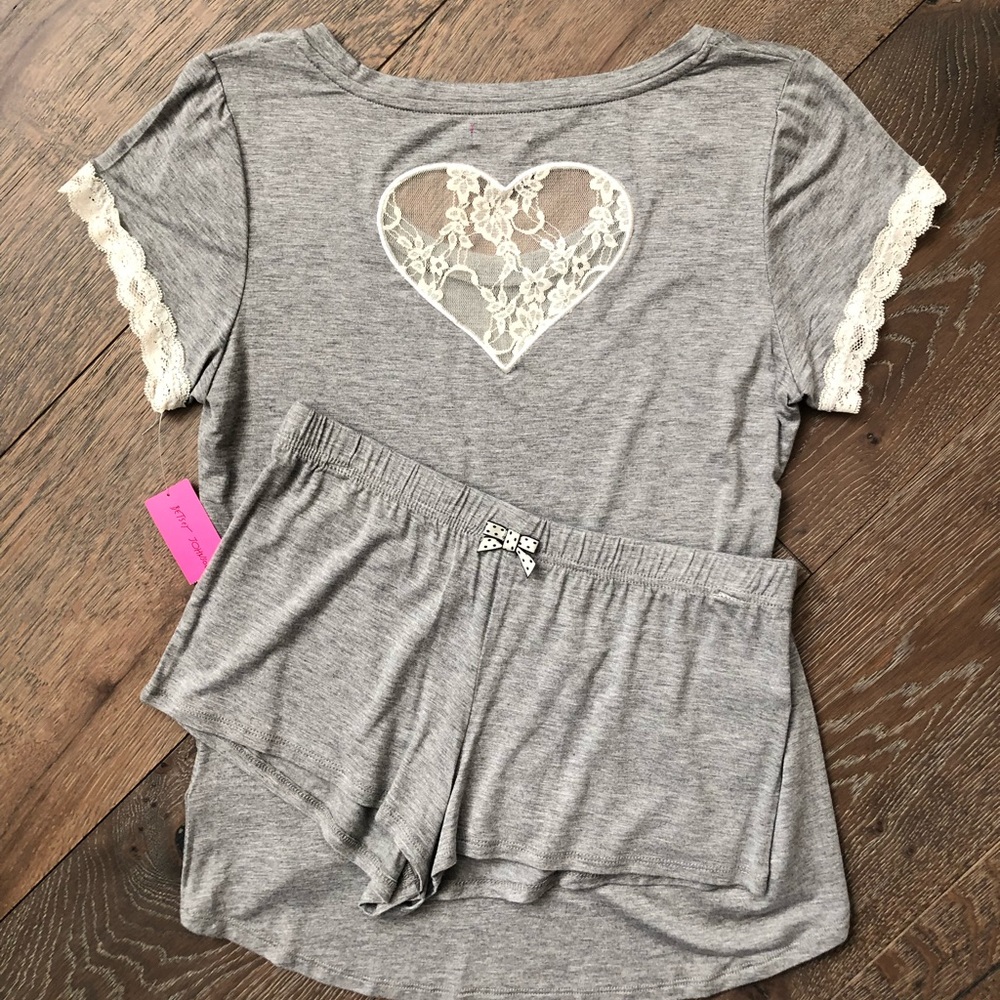 NEW Betsey Johnson Pajama Set